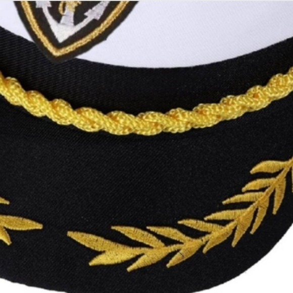 TWO Captain cotton hat/ quantity 2 pieces - Picture 2 of 3
